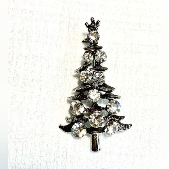Christmas tree with rhinestones - Picture 1 of 5